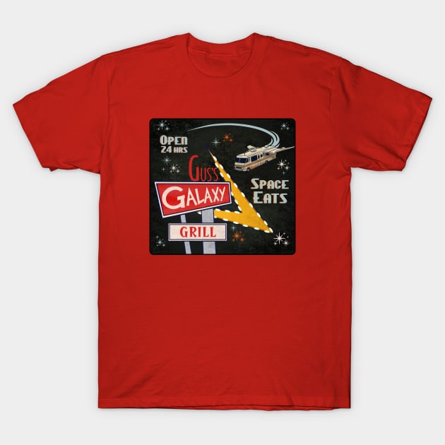 Gus's Galaxy Grill T-Shirt by ChetArt